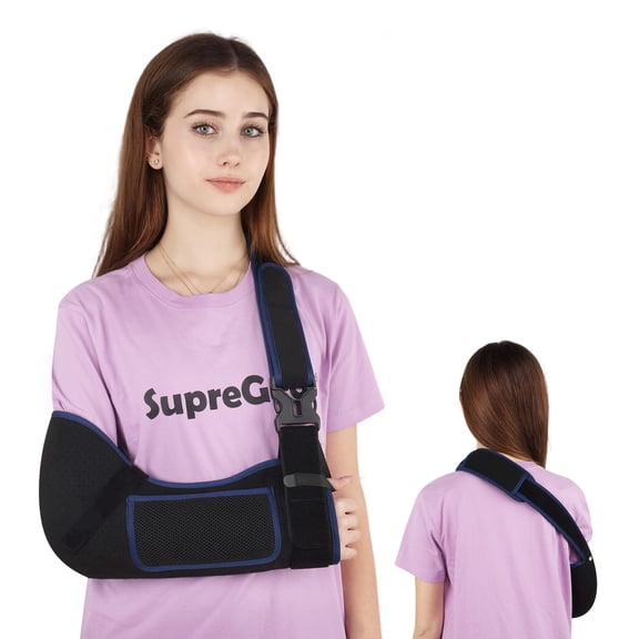 SupreGear Arm Sling, Lightweight Breathable Shoulder, M, Unisex