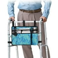 thumbnail image 1 of SupreGear Walker Bag, Water-Resistant Pouch with Cup Holder, Hand-Free Storage for Folding Rollators, Blue Grid, 1 of 7
