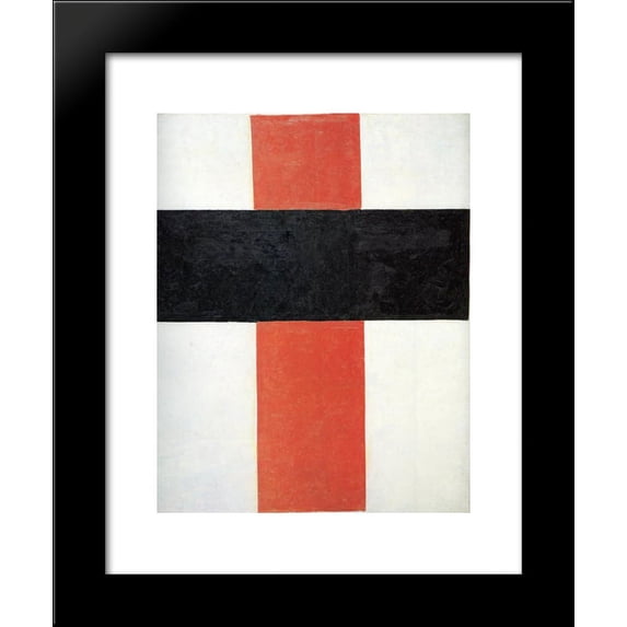 Suprematism 20x24 Framed Art Print by Malevich, Kazimir