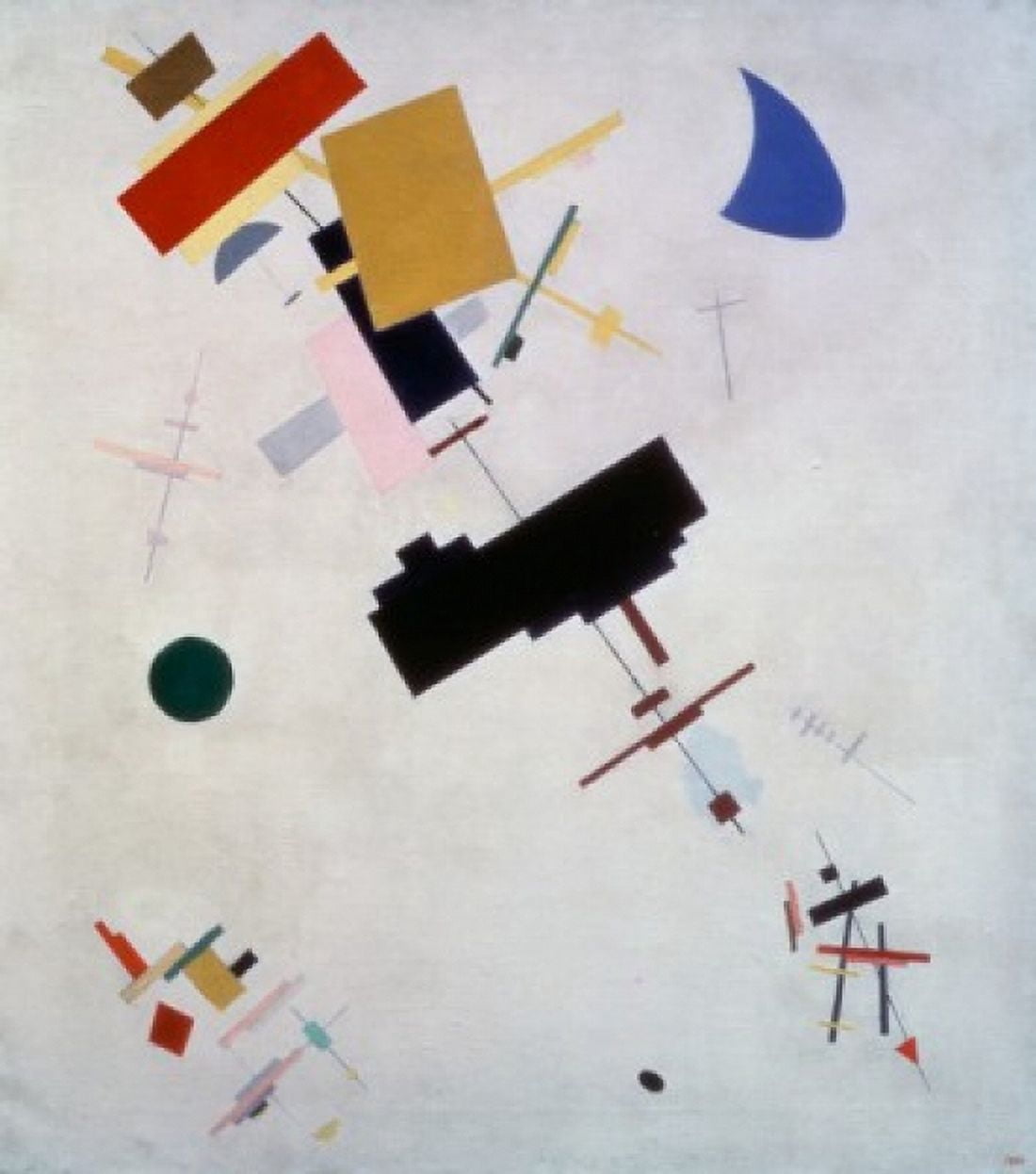 Suprematism Number 56 Kazimir Malevich (1878-1935 Russian) Russian State Museum St Petersburg Russia Canvas Art - Kasimir Malevich (18 x 24)