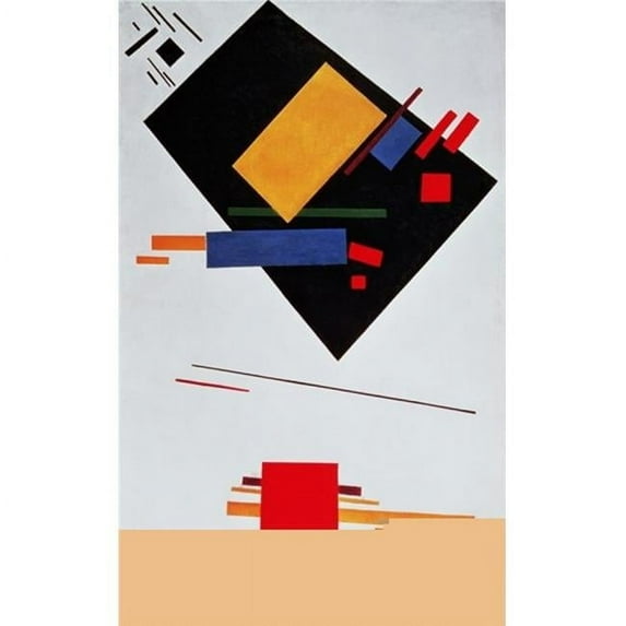 Suprematist Composition 1915 Poster Print by Kazimir Malevich - 21.05 x 34 in.