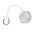 thumbnail image 1 of Supreme 18/8 Stainless Steel 2 Inch Mesh Tea Ball Infuser/Tea Interval Diffuser/Tea Strainer Infuser with Zinc Alloy Horseshoe Charm for Tea and Everyday Use, 1 of 3