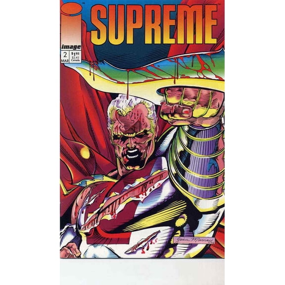 Supreme #2 VF ; Image Comic Book