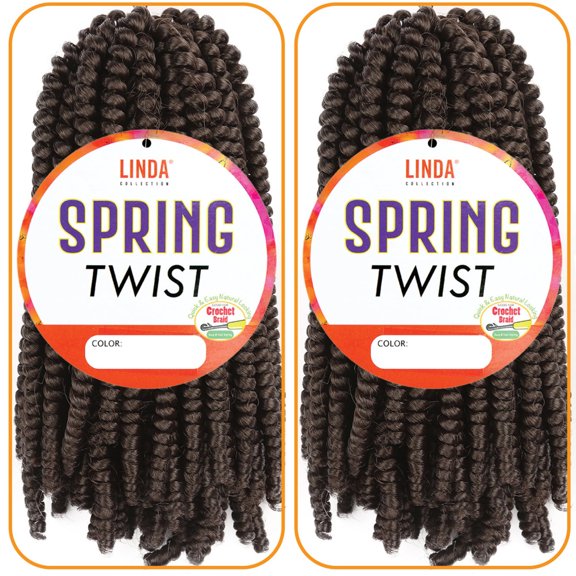 Supreme 2 pack 8" Spring Twist Hairstyles (4)