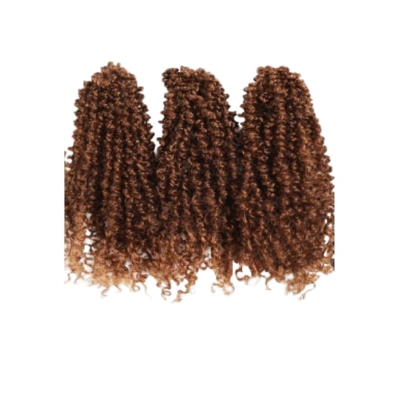 Supreme 6X Yanky Pre-Stretched Braiding Hair 12" – Color 30 Boho Crochet Twist Hair Extensions