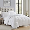 thumbnail image 1 of Supreme 7 Piece Bed-In-A-Bag All Season Solid Comforter & Sheet Set, Full, White, 1 of 5