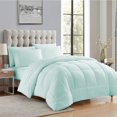thumbnail image 1 of Supreme 7 Piece Bed-In-A-Bag All Season Solid Comforter & Sheet Set, King, Aqua, 1 of 6