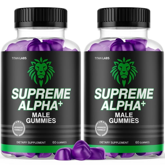 Supreme Alpha ACV Gummies Advanced Formula Vitamin Supplement SupremeAlpha 120 Gummies