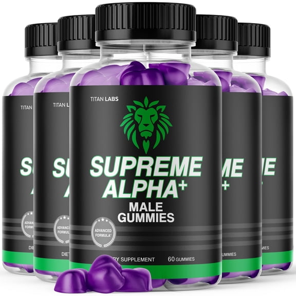 Supreme Alpha ACV Gummies Advanced Formula Vitamin Supplement SupremeAlpha 300 Gummies