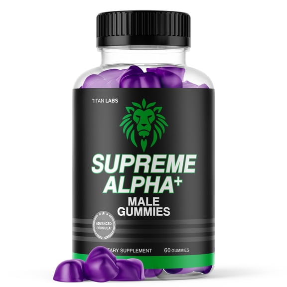 Supreme Alpha ACV Gummies Advanced Formula Vitamin Supplement SupremeAlpha 60 Gummies