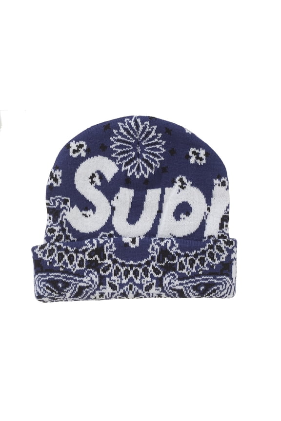 Bandana Big Logo Beanie, from StockX