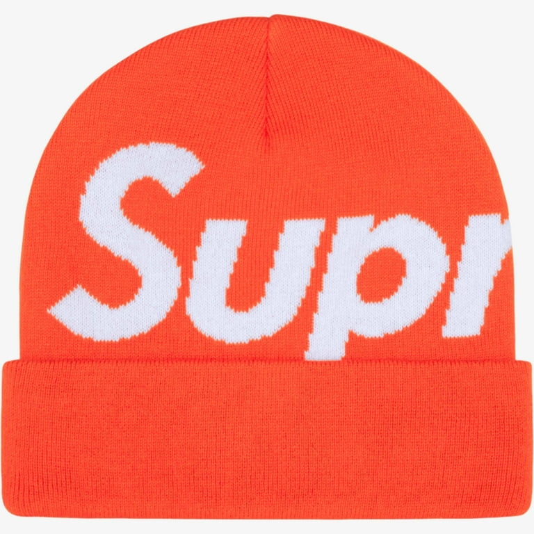 帽子 supreme big logo beanie Supreme Big Logo Beanie (FW24) - $44