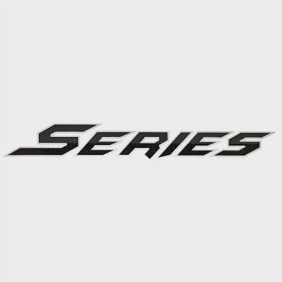 Supreme Boat Series Decal U33768-01 | Gray Black 21 1/8 x 2 5/8 Inch
