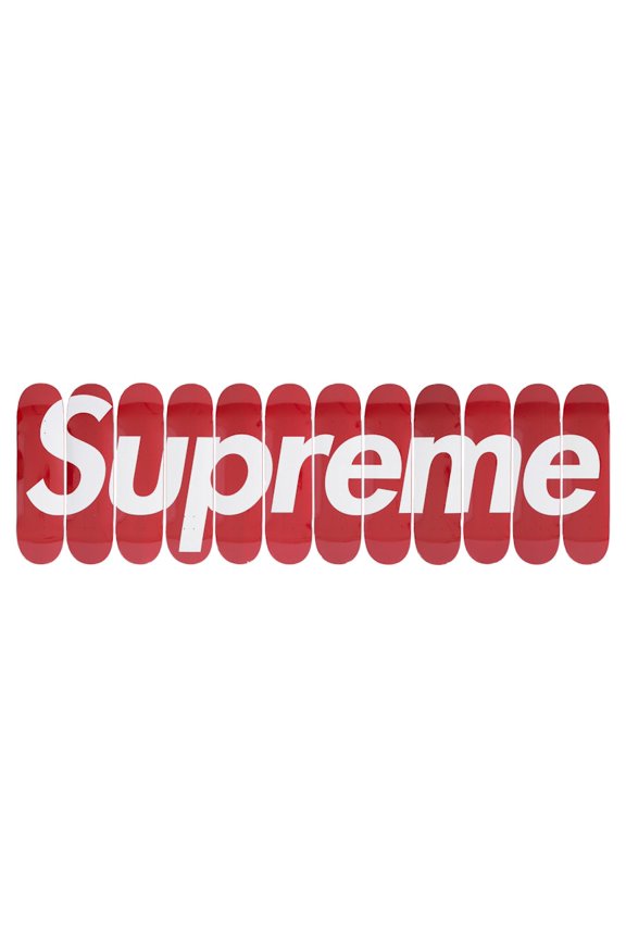 Box Logo Skateboard Deck Set, from StockX