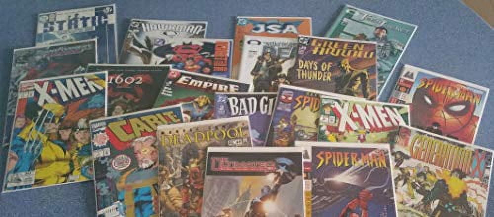SUPREME CARDS AND COMICS Supreme Cards Comic Book Collection: Wholesale Lot 25, Book 1, (Standard Edition)
