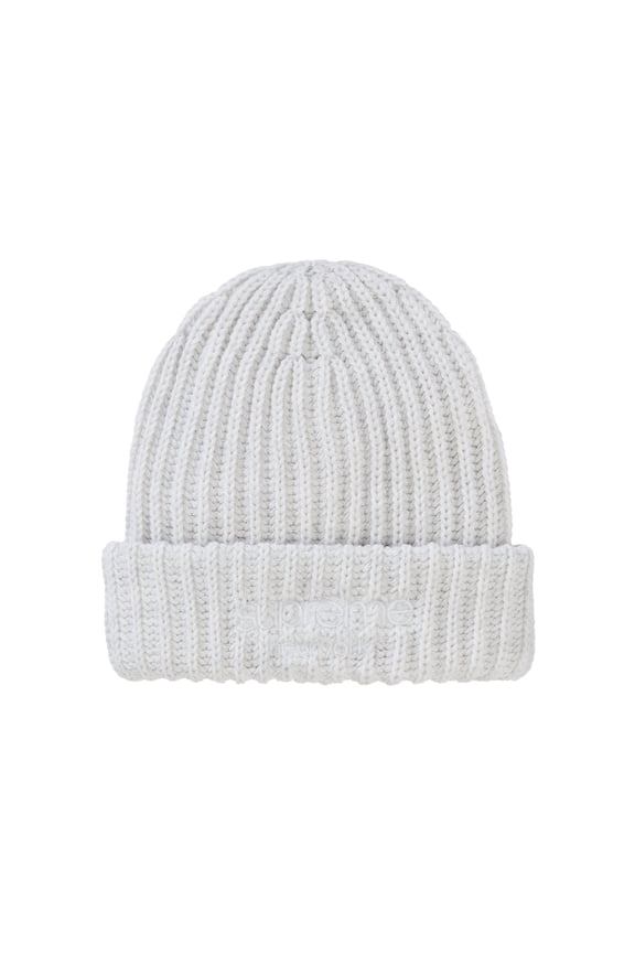 Chunky Rib Classic Logo Beanie, from StockX