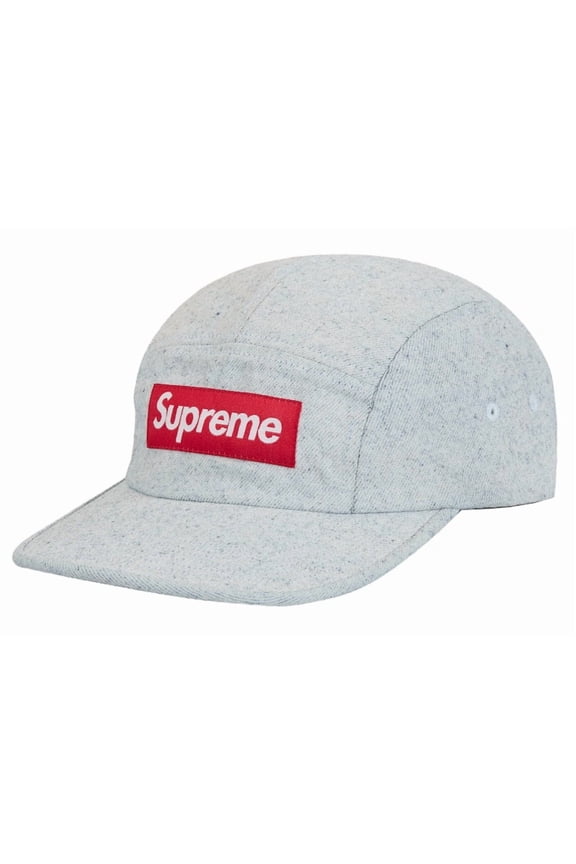 Coated Denim Camp Cap, from StockX