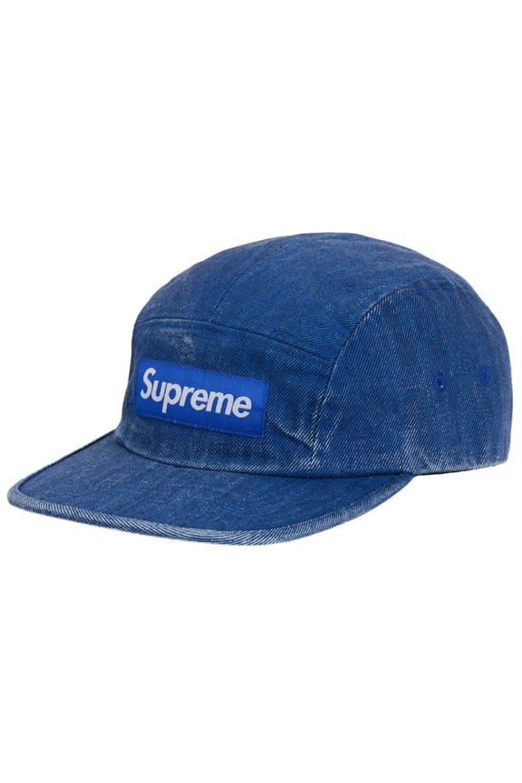 Coated Denim Camp Cap, from StockX
