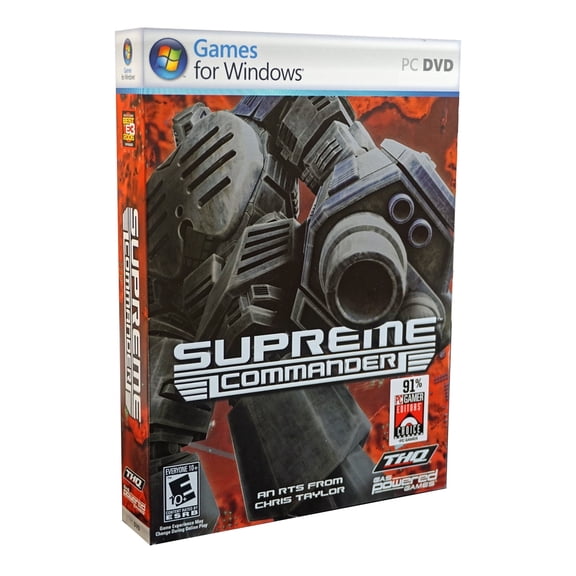 Supreme Commander PC DVD-Rom RTS Game - Strategy on a Galatic Scale