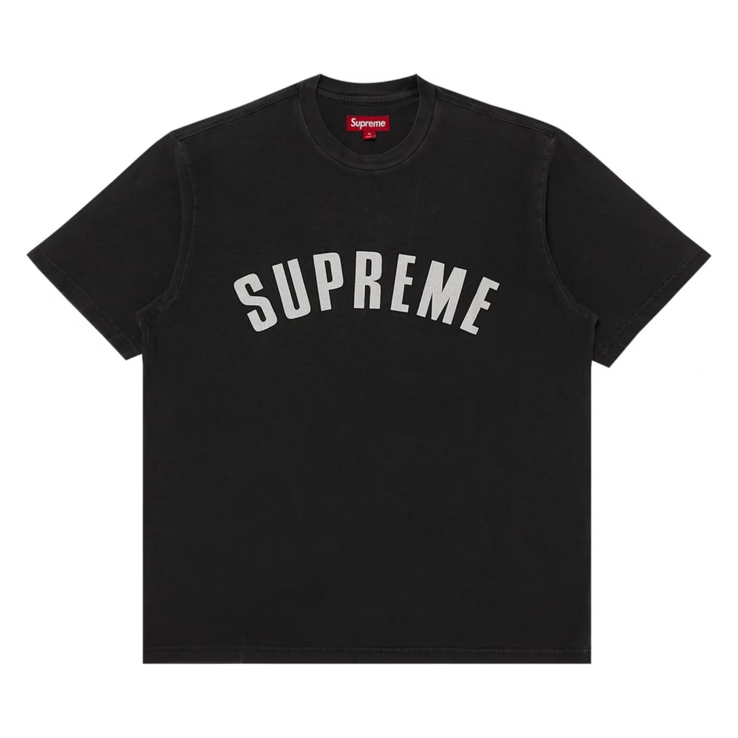 【Supreme】Cracked Logo Washed S/S Top ブラック【se1262r】 Supreme Cracked Logo Washed S/s Top Mens Style : Ss24kn41