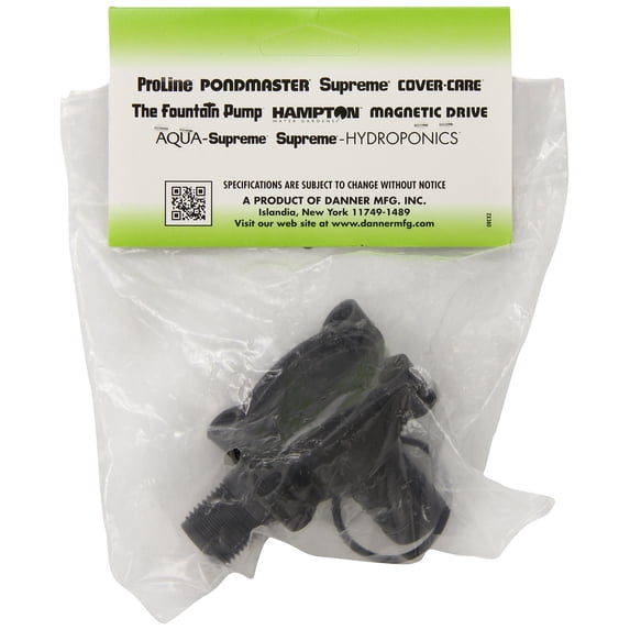 Supreme (Danner) Asp12546 Impeller Cover With Barbed Intake Aquarium Water Pump (Pack of 1)