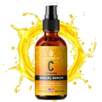 Double-Sized (2oz) Vitamin C Serum with Hyaluronic Acid & Vitamin E – Hydrating & Brightening Formula