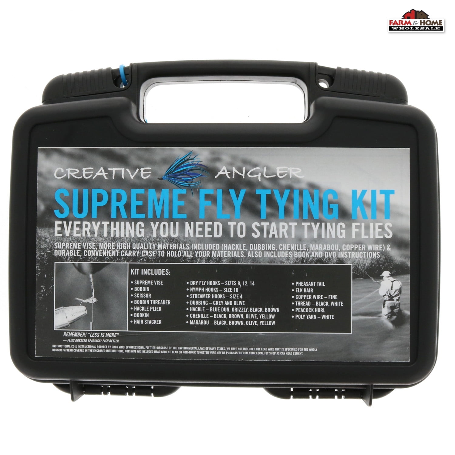 Supreme Fly Tying Kit ~ NEW