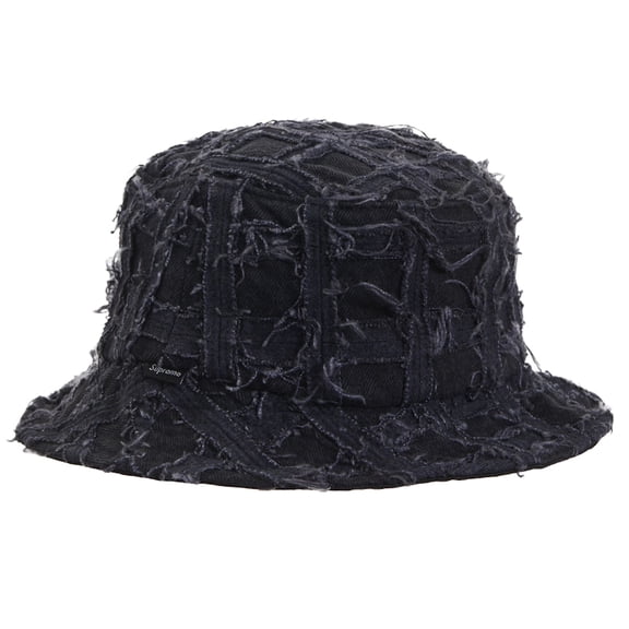 Supreme Frayed Patchwork Denim Crusher, from StockX