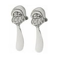 thumbnail image 1 of Supreme Housewares 753 2 Piece Santa Head Zinc Spreader Set of 2, 1 of 2
