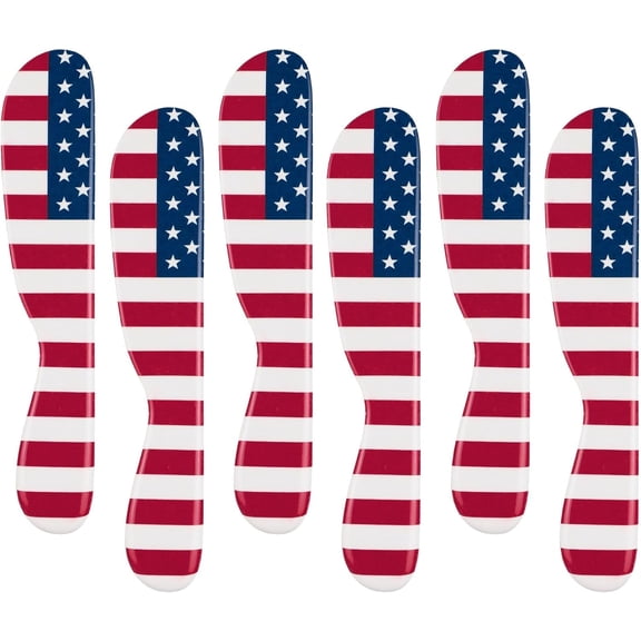 Supreme Housewares American Flag Spreader Set of 6