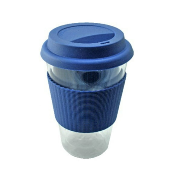 Supreme Housewares Insulated Glass Water Mug, Blue