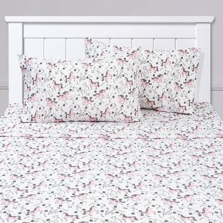 Supreme Kids Wrinkle Free Hypoallergenic Soft and Cozy Bed Sheets, Multiple Colors