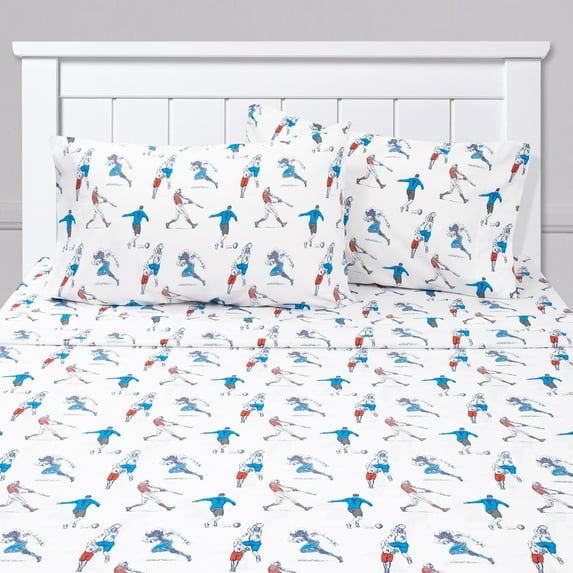 Supreme Kids Wrinkle Free Hypoallergenic Soft and Cozy Bed Sheets, Multiple Colors