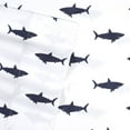thumbnail image 1 of Supreme Kids Wrinkle Free Hypoallergenic Soft and Cozy Bed Sheets Sharks - Twin-XL, 1 of 3