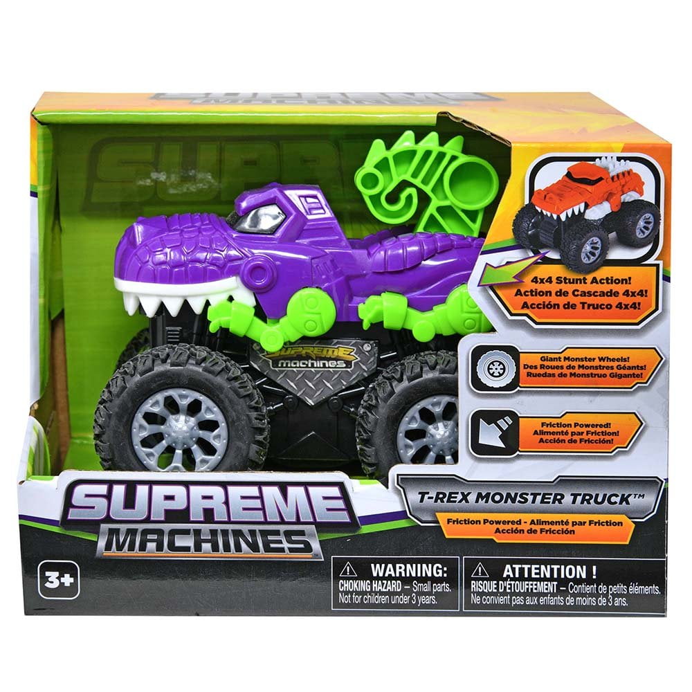 Supreme Machines 4x4 F/P T-Rex Monster Truck - Walmart.com