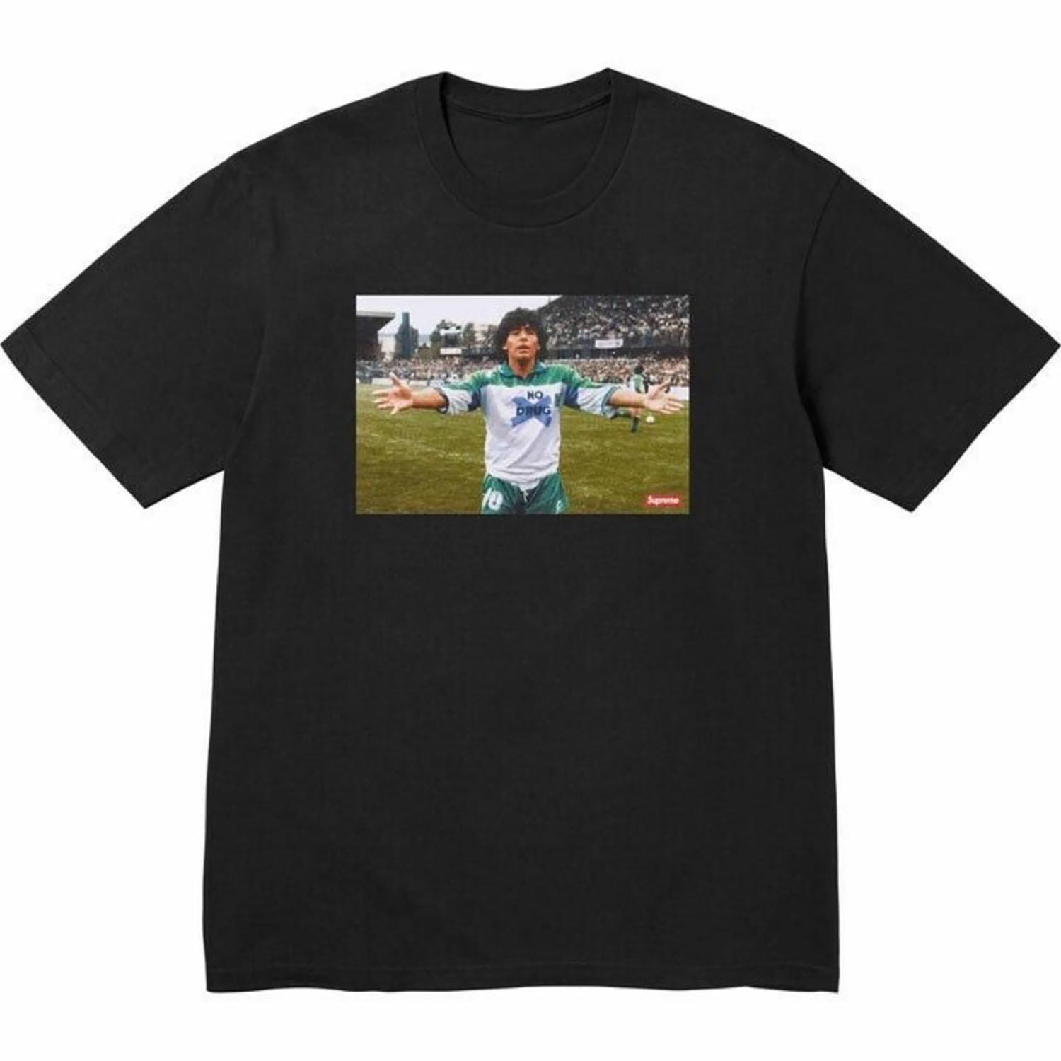 Supreme Maradona vintage Soccer Jersey Multicolor Tee