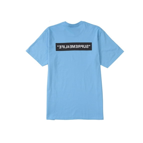 Supreme Men's 4 Life Tee Bright Blue, from StockX