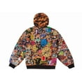 thumbnail image 1 of Supreme Men's AOI Embroidered Hooded Work Jacket Flames, from StockX, 1 of 4