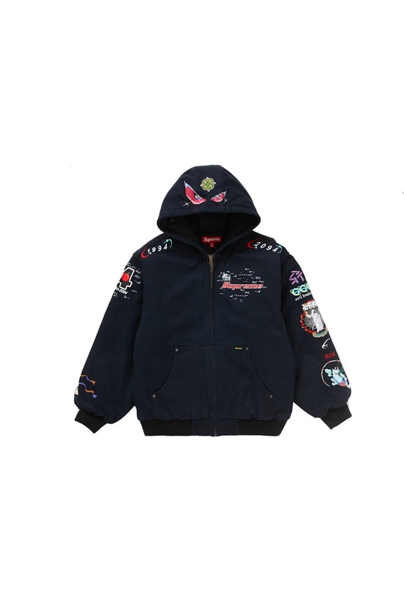 Men's AOI Hooded Work Jacket Black, from StockX