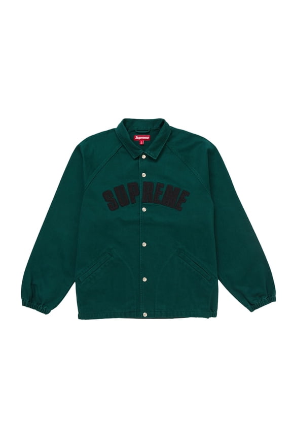 Men's Arc Denim Coaches Jacket (SS25) Green, from StockX