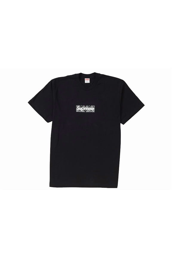 Men's Bandana Box Logo Tee Black, from StockX
