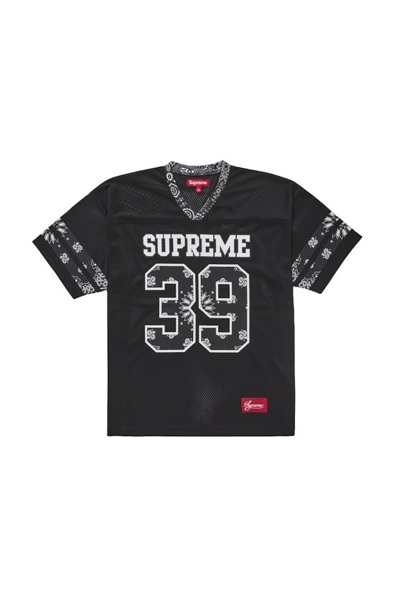 Men's Bandana Football Jersey Black, from StockX