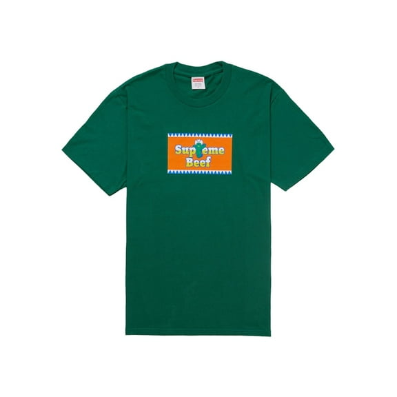 Supreme Men's Beef Tee Light Pine, from StockX