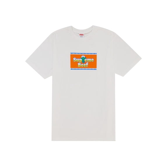 Supreme Men's Beef Tee White, from StockX