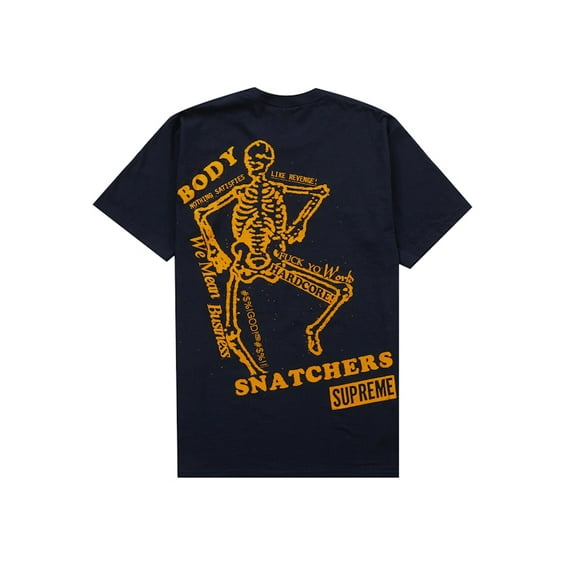 Supreme Men's Body Snatchers Tee Navy, from StockX