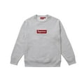 thumbnail image 1 of Supreme Men's Box Logo Crewneck (FW18) Ash Grey, from StockX, 1 of 2