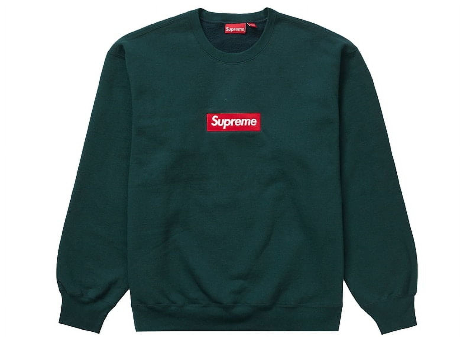 トップス 22 supreme box logo crewneck cardinal Supreme Men's Box Logo Crewneck (FW22) Cardinal, from StockX