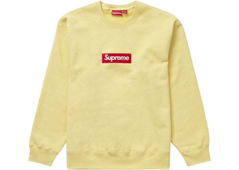 Supreme Men's Box Logo Crewneck (FW22) Cardinal, from StockX