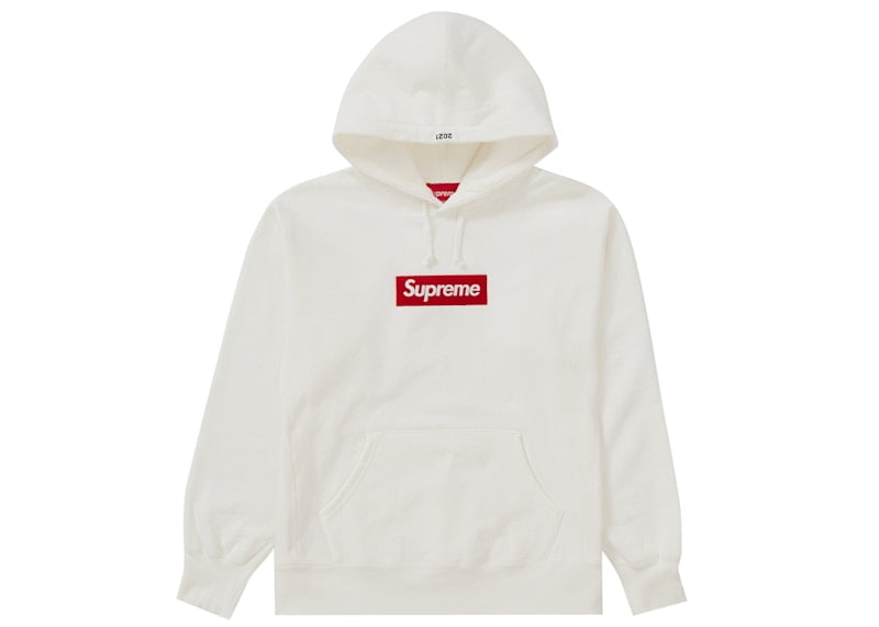 Supreme Box Logo Hooded Sweatshirt　2024 Supreme Men\u0027s Box Logo Hooded Sweatshirt (FW21) White, from StockX