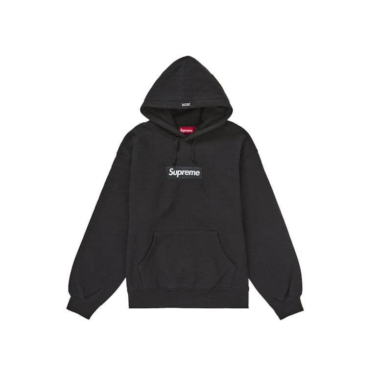 Supreme Men's Box Logo Hooded Sweatshirt (FW24) Black, from StockX